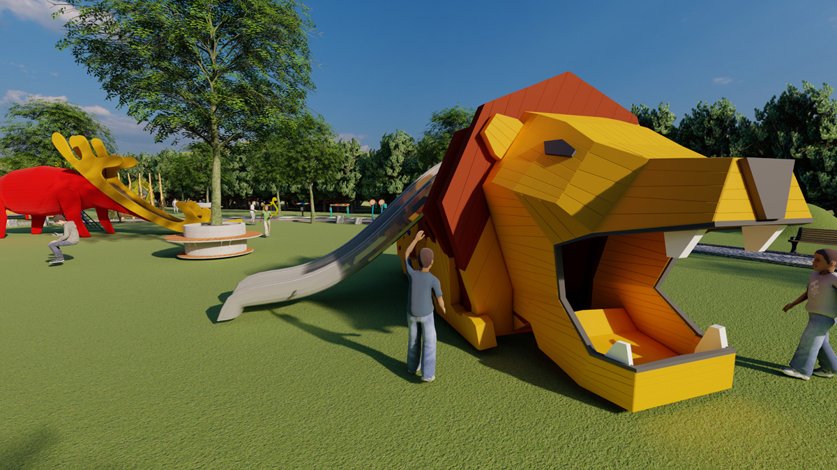 动物造型游乐设备